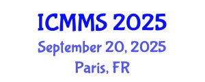 International Conference on Mathematics and Mathematical Sciences (ICMMS) September 20, 2025 - Paris, France