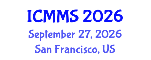 International Conference on Mathematics and Mathematical Sciences (ICMMS) September 27, 2026 - San Francisco, United States