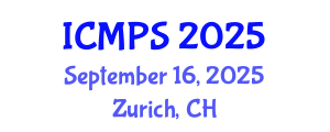 International Conference on Mathematics and Physical Sciences (ICMPS) September 16, 2025 - Zurich, Switzerland
