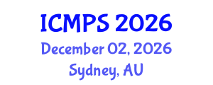 International Conference on Mathematics and Physical Sciences (ICMPS) December 02, 2026 - Sydney, Australia International Conference on Mathematics and Physical Sciences (ICMPS) December 02, 2026 - Sydney, Australia