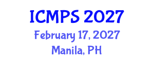International Conference on Mathematics and Physical Sciences (ICMPS) February 17, 2027 - Manila, Philippines
