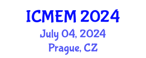 International Conference on Mathematics, Economics and Management (ICMEM) July 04, 2024 - Prague, Czechia