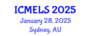 International Conference on Mathematics Education and Learning Sciences (ICMELS) January 28, 2025 - Sydney, Australia