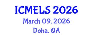 International Conference on Mathematics Education and Learning Sciences (ICMELS) March 09, 2026 - Doha, Qatar International Conference on Mathematics Education and Learning Sciences (ICMELS) March 09, 2026 - Doha, Qatar