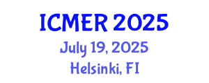 International Conference on Mathematics Education and Research (ICMER) July 19, 2025 - Helsinki, Finland