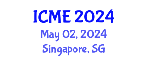 International Conference on Mathematics Education (ICME) May 02, 2024 - Singapore, Singapore