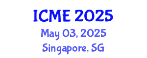 International Conference on Mathematics Education (ICME) May 03, 2025 - Singapore, Singapore