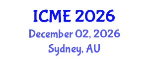 International Conference on Mathematics Education (ICME) December 02, 2026 - Sydney, Australia
