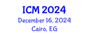 International Conference on Mathematics (ICM) December 16, 2024 - Cairo, Egypt