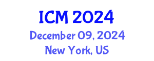 International Conference on Mathematics (ICM) December 09, 2024 - New York, United States