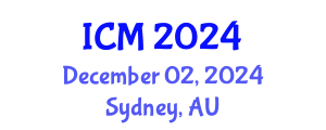 International Conference on Mathematics (ICM) December 02, 2024 - Sydney, Australia