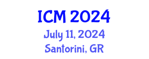 International Conference on Mathematics (ICM) July 11, 2024 - Santorini, Greece