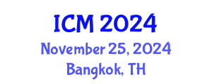 International Conference on Mathematics (ICM) November 25, 2024 - Bangkok, Thailand