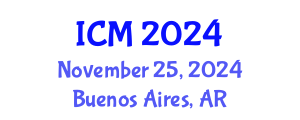 International Conference on Mathematics (ICM) November 25, 2024 - Buenos Aires, Argentina