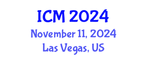 International Conference on Mathematics (ICM) November 11, 2024 - Las Vegas, United States