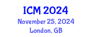 International Conference on Mathematics (ICM) November 25, 2024 - London, United Kingdom