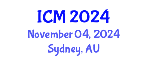 International Conference on Mathematics (ICM) November 04, 2024 - Sydney, Australia