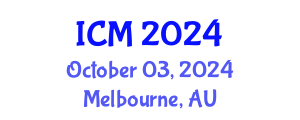 International Conference on Mathematics (ICM) October 03, 2024 - Melbourne, Australia
