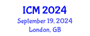 International Conference on Mathematics (ICM) September 19, 2024 - London, United Kingdom