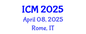 International Conference on Mathematics (ICM) April 08, 2025 - Rome, Italy