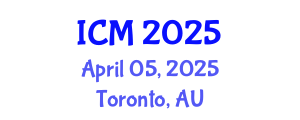 International Conference on Mathematics (ICM) April 05, 2025 - Toronto, Australia