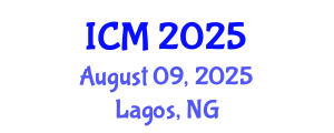 International Conference on Mathematics (ICM) August 09, 2025 - Lagos, Nigeria