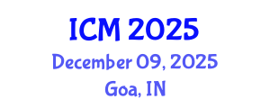 International Conference on Mathematics (ICM) December 09, 2025 - Goa, India