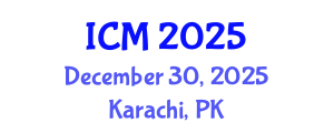 International Conference on Mathematics (ICM) December 30, 2025 - Karachi, Pakistan