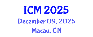 International Conference on Mathematics (ICM) December 09, 2025 - Macau, China