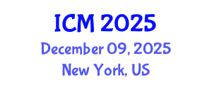 International Conference on Mathematics (ICM) December 09, 2025 - New York, United States
