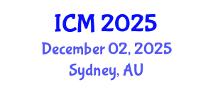 International Conference on Mathematics (ICM) December 02, 2025 - Sydney, Australia