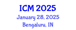 International Conference on Mathematics (ICM) January 28, 2025 - Bengaluru, India