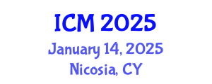 International Conference on Mathematics (ICM) January 14, 2025 - Nicosia, Cyprus