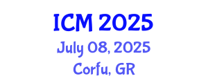 International Conference on Mathematics (ICM) July 08, 2025 - Corfu, Greece