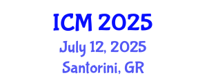International Conference on Mathematics (ICM) July 12, 2025 - Santorini, Greece