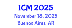 International Conference on Mathematics (ICM) November 18, 2025 - Buenos Aires, Argentina