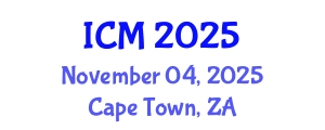 International Conference on Mathematics (ICM) November 04, 2025 - Cape Town, South Africa