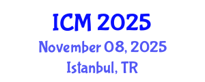 International Conference on Mathematics (ICM) November 08, 2025 - Istanbul, Turkey