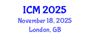 International Conference on Mathematics (ICM) November 18, 2025 - London, United Kingdom