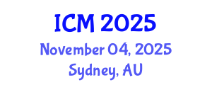 International Conference on Mathematics (ICM) November 04, 2025 - Sydney, Australia