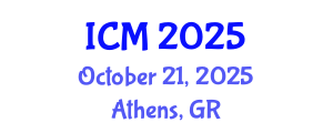 International Conference on Mathematics (ICM) October 21, 2025 - Athens, Greece