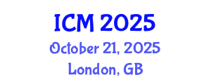 International Conference on Mathematics (ICM) October 21, 2025 - London, United Kingdom