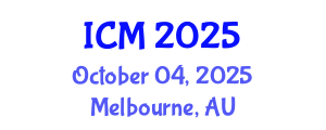 International Conference on Mathematics (ICM) October 04, 2025 - Melbourne, Australia