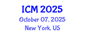International Conference on Mathematics (ICM) October 07, 2025 - New York, United States