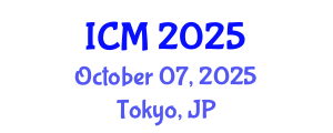 International Conference on Mathematics (ICM) October 07, 2025 - Tokyo, Japan