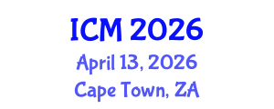 International Conference on Mathematics (ICM) April 13, 2026 - Cape Town, South Africa