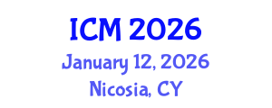 International Conference on Mathematics (ICM) January 12, 2026 - Nicosia, Cyprus