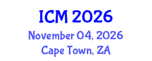 International Conference on Mathematics (ICM) November 04, 2026 - Cape Town, South Africa