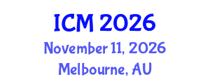 International Conference on Mathematics (ICM) November 11, 2026 - Melbourne, Australia