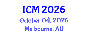 International Conference on Mathematics (ICM) October 04, 2026 - Melbourne, Australia
